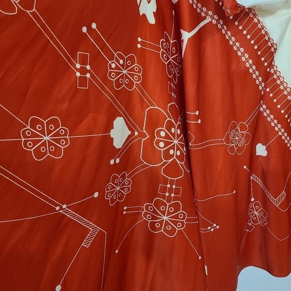 NWOT Anthropologie Sundial Bali Skirt 0 AM:PM Ankur Modi Priyanka Modi Z533-5 - Picture 8 of 9